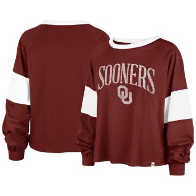 NCAA Oklahoma Sooners Upside Rhea Raglan Long Sleeve T-Shirt