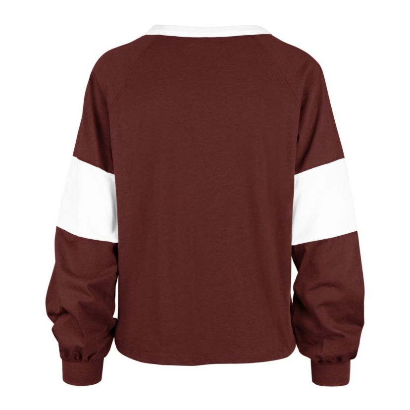 NCAA Oklahoma Sooners Upside Rhea Raglan Long Sleeve T-Shirt