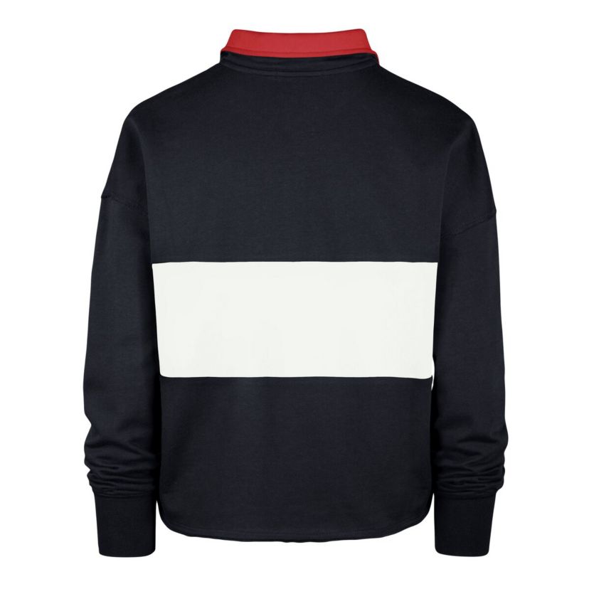 Boston Red Sox MLB Boston Sox Remi Quarter-Zip Cropped Top