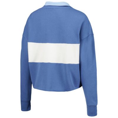 MLB Los Angeles Dodgers Remi Quarter-Zip Cropped Top