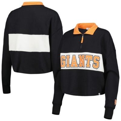 MLB San Francisco Giants Remi Quarter-Zip Cropped Top