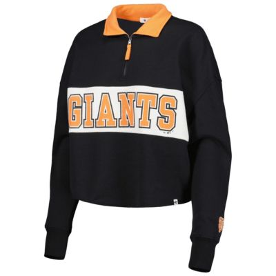 MLB San Francisco Giants Remi Quarter-Zip Cropped Top