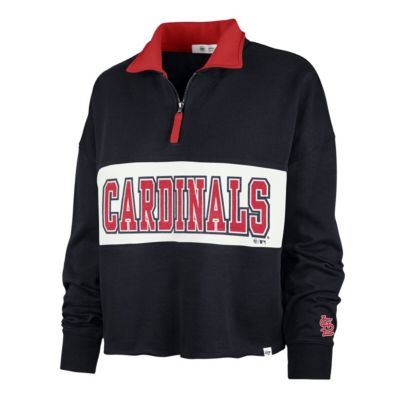 MLB St. Louis Cardinals Remi Quarter-Zip Cropped Top