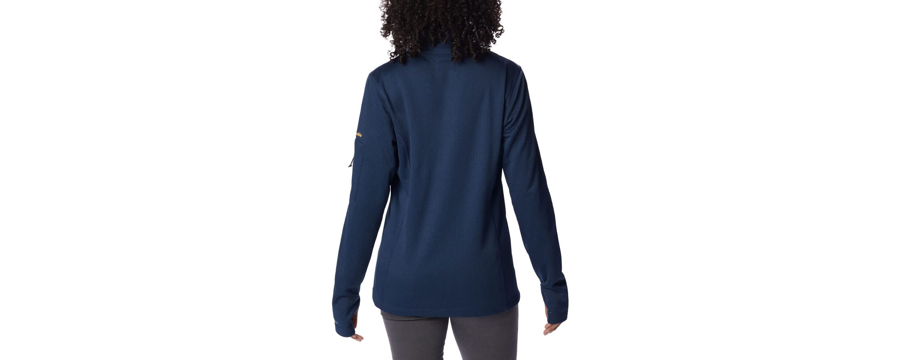 NCAA Michigan Wolverines Park View Omni-Wick Half-Zip Top
