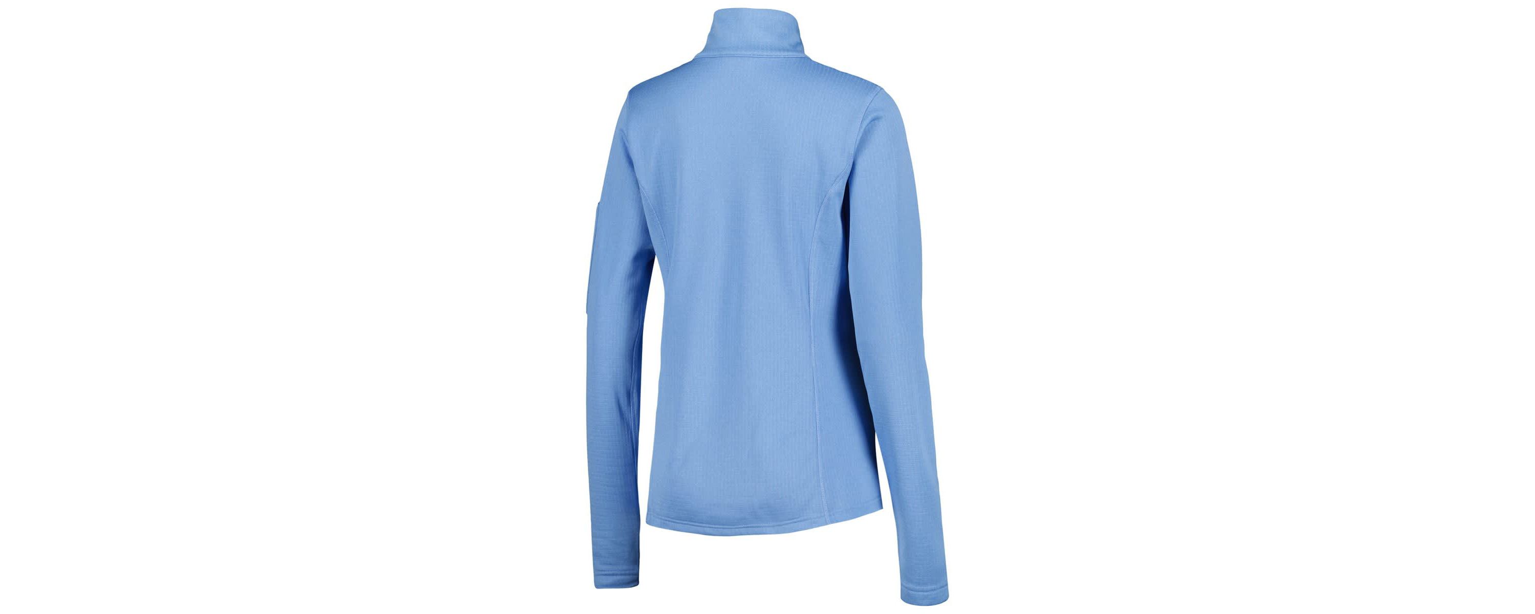 NCAA Light North Carolina Tar Heels Park View Omni-Wick Half-Zip Top
