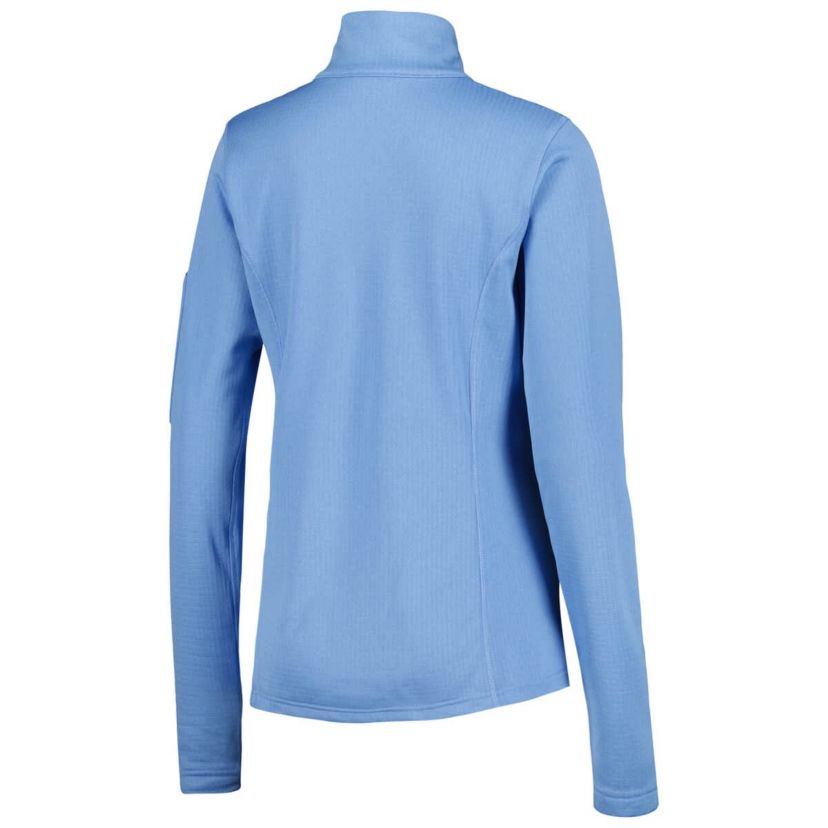 NCAA Light North Carolina Tar Heels Park View Omni-Wick Half-Zip Top
