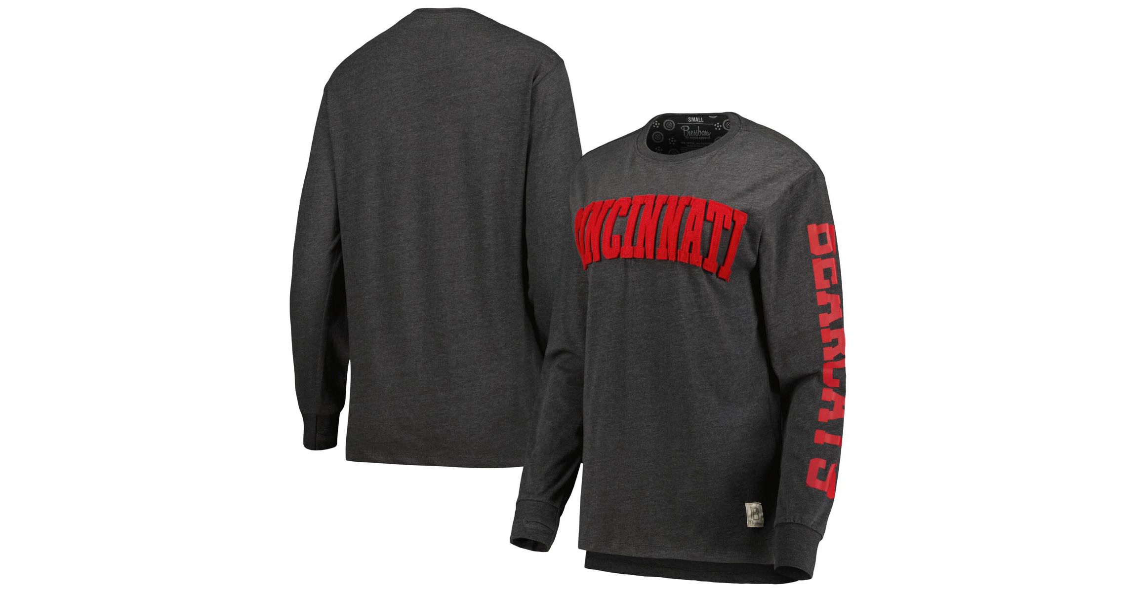 NCAA Cincinnati Bearcats Two-Hit Canyon Long Sleeve T-Shirt