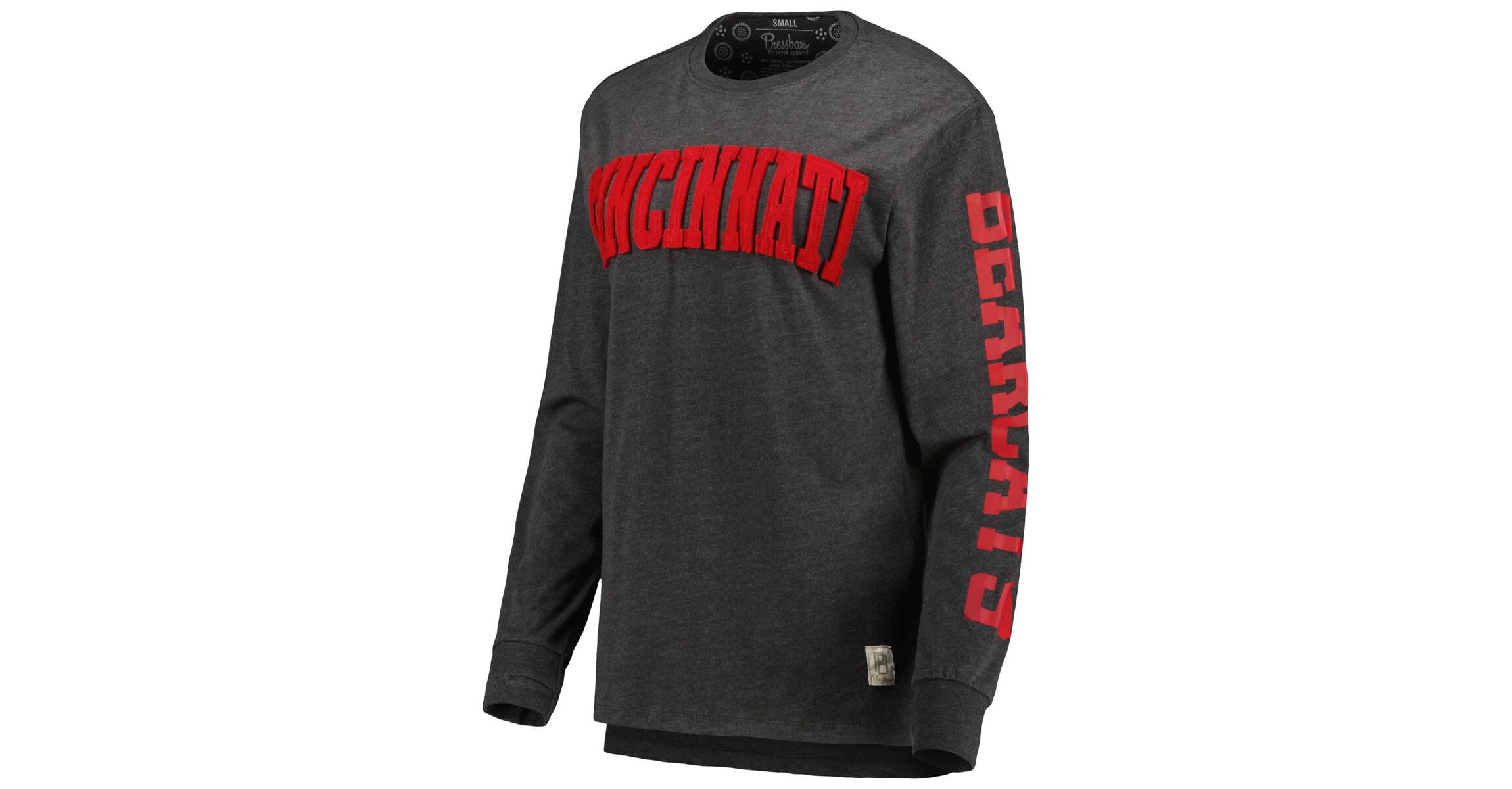 NCAA Cincinnati Bearcats Two-Hit Canyon Long Sleeve T-Shirt