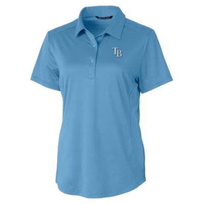MLB Light Tampa Bay Rays Prospect Textured Stretch Polo