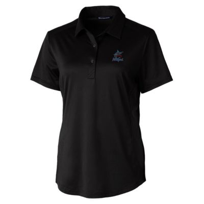 MLB Miami Marlins Prospect Textured Stretch Polo