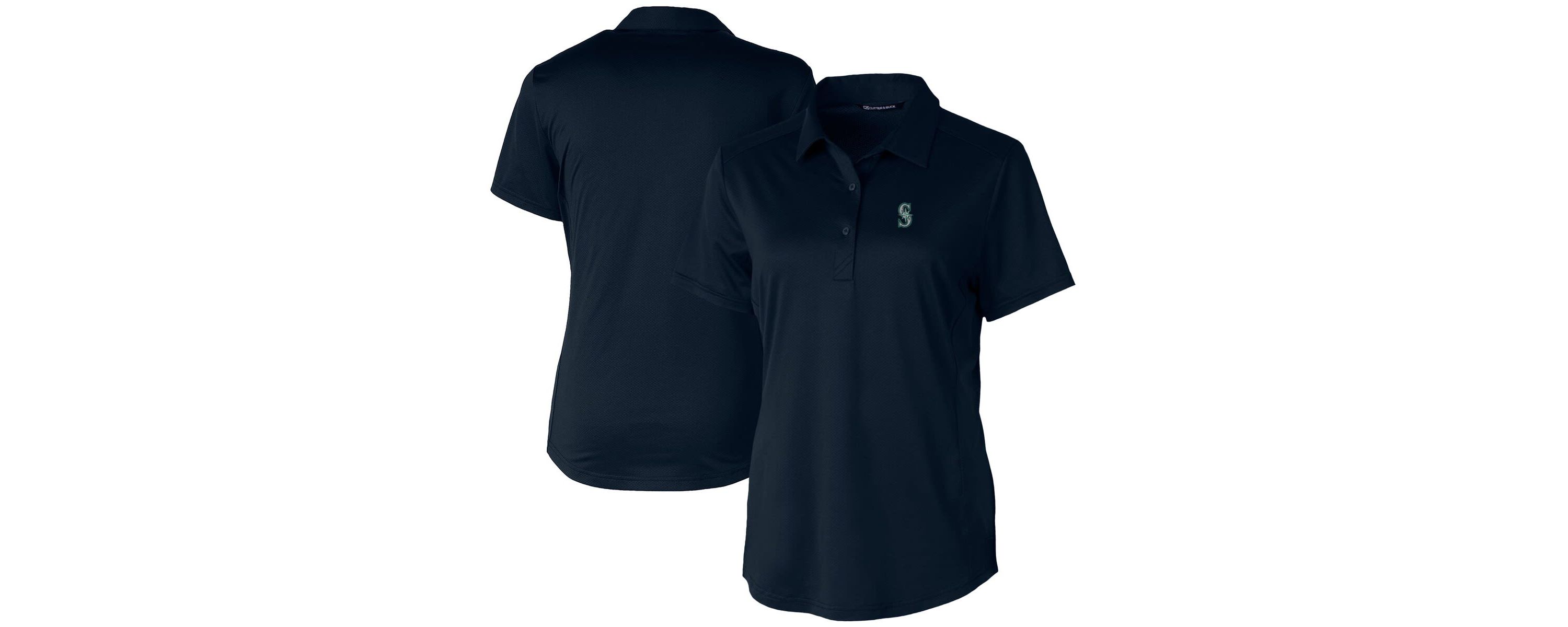 MLB Seattle Mariners Prospect Textured Stretch Polo