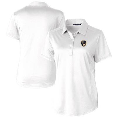 MLB Milwaukee Brewers Prospect Textured Stretch Polo