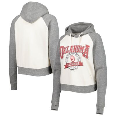 NCAA Oklahoma Sooners Cody Tri-Bend Raglan Pullover Hoodie