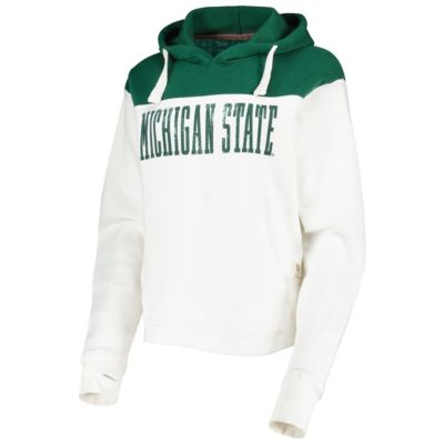 NCAA Michigan State Spartans Chicago 2-Hit Yoke Pullover Hoodie