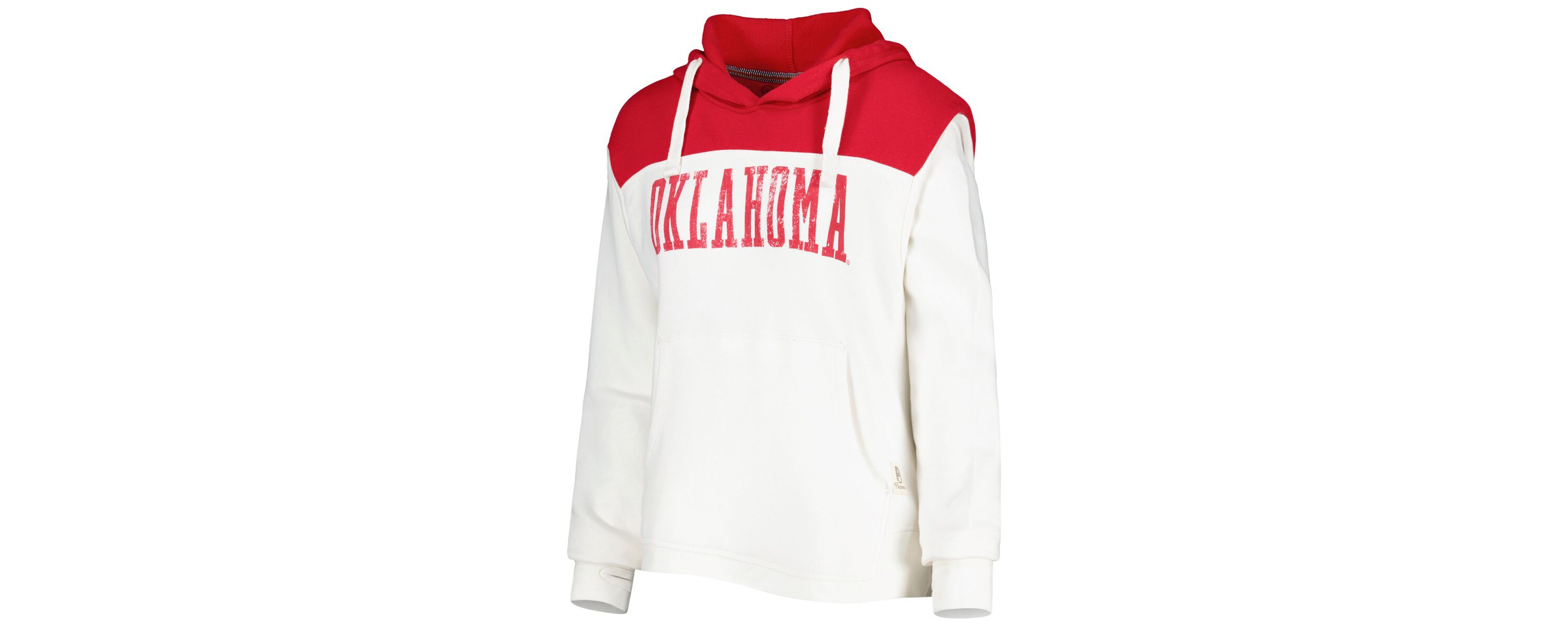 NCAA Oklahoma Sooners Chicago 2-Hit Yoke Pullover Hoodie