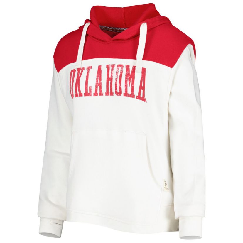 NCAA Oklahoma Sooners Chicago 2-Hit Yoke Pullover Hoodie
