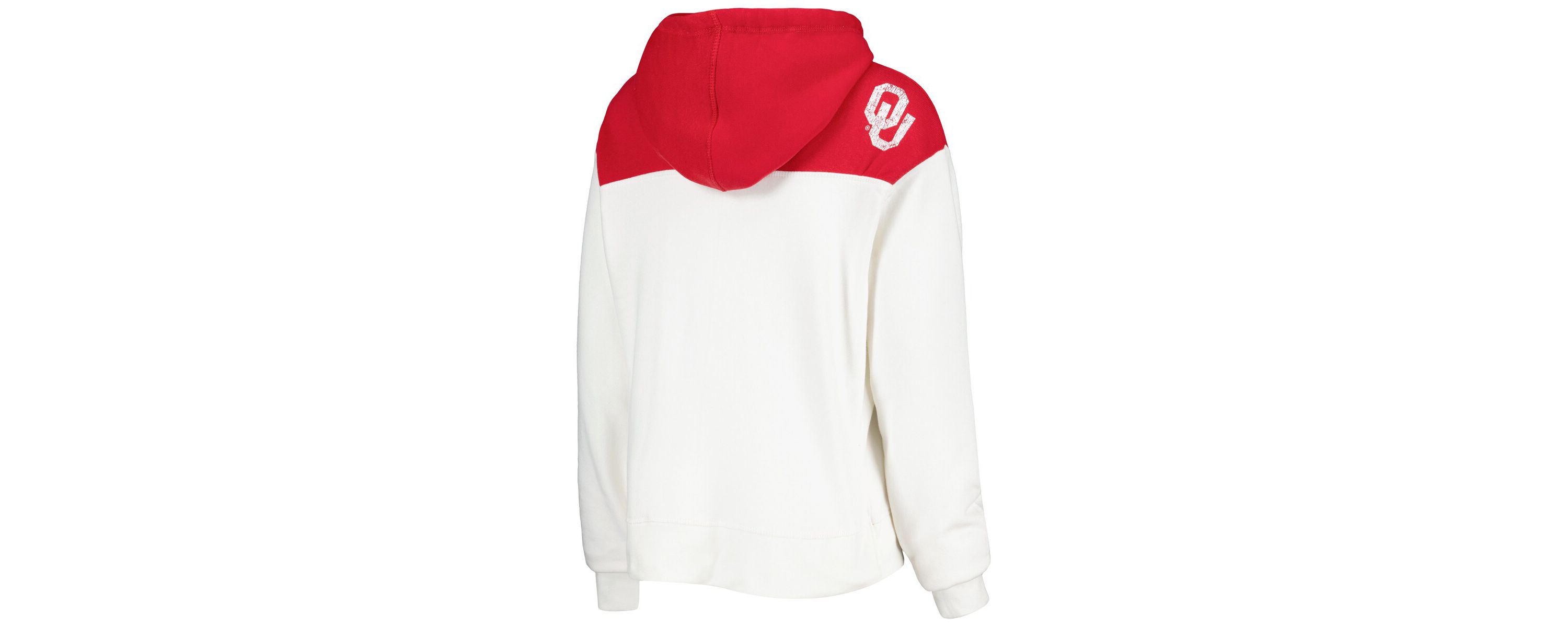 NCAA Oklahoma Sooners Chicago 2-Hit Yoke Pullover Hoodie