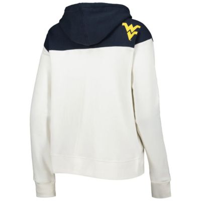 NCAA West Virginia Mountaineers Chicago 2-Hit Yoke Pullover Hoodie