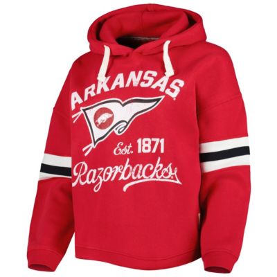 NCAA Arkansas Razorbacks Super Pennant Pullover Hoodie