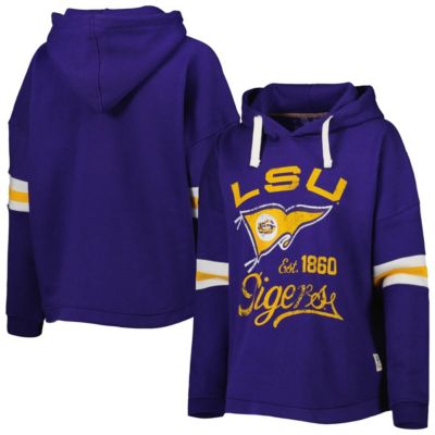 NCAA LSU Tigers Super Pennant Pullover Hoodie