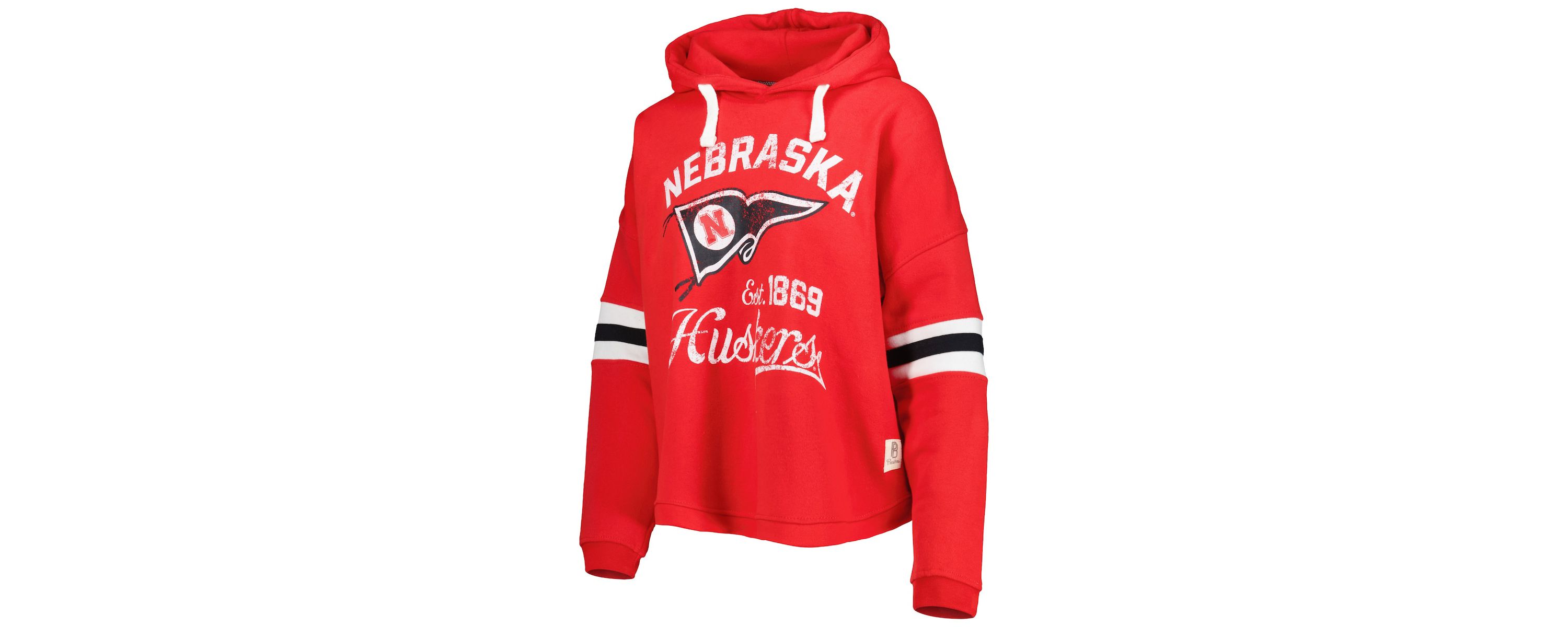 NCAA Nebraska Huskers Super Pennant Pullover Hoodie