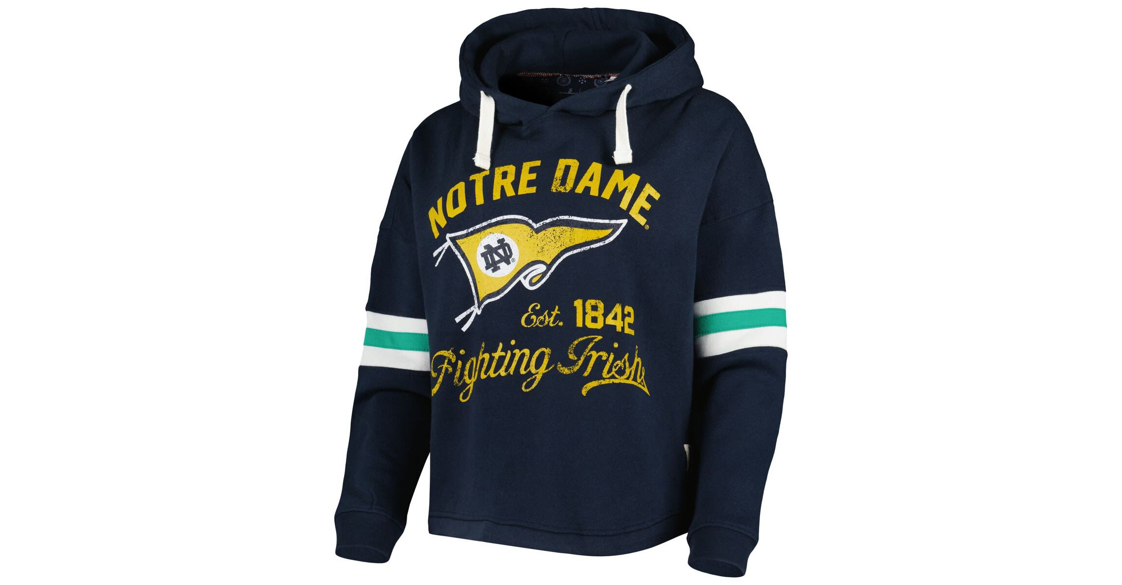 NCAA Notre Dame Fighting Irish Super Pennant Pullover Hoodie