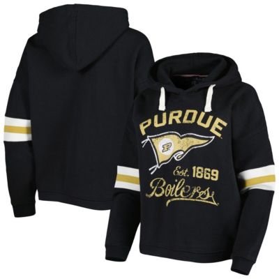 NCAA Purdue Boilermakers Super Pennant Pullover Hoodie