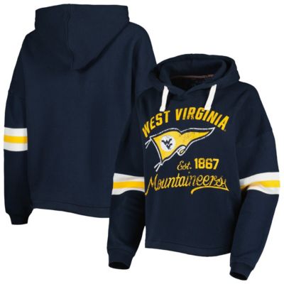 NCAA West Virginia Mountaineers Super Pennant Pullover Hoodie