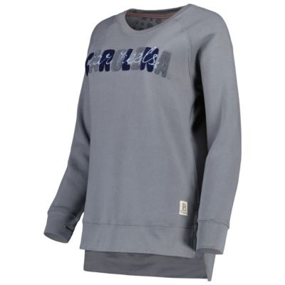 NCAA North Carolina Tar Heels Pinehurst Chenille Raglan Pullover Sweatshirt