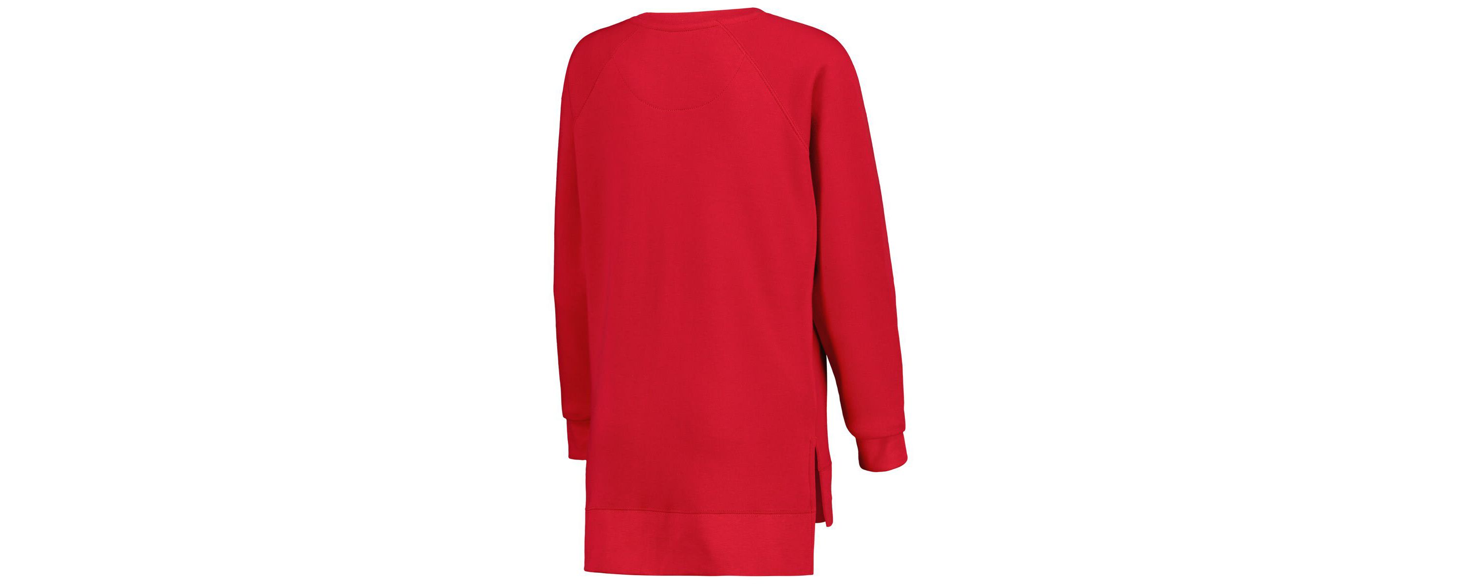 NCAA Oklahoma Sooners Steamboat Animal Print Raglan Pullover Sweatshirt