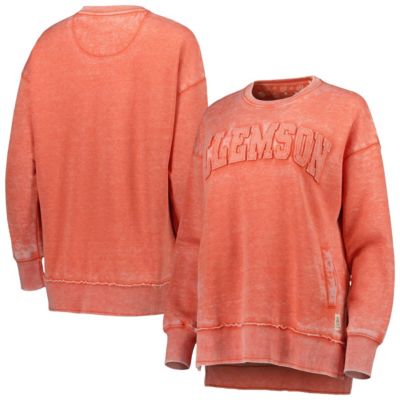 NCAA Clemson Tigers Marniville Vintage Wash Pullover Sweatshirt