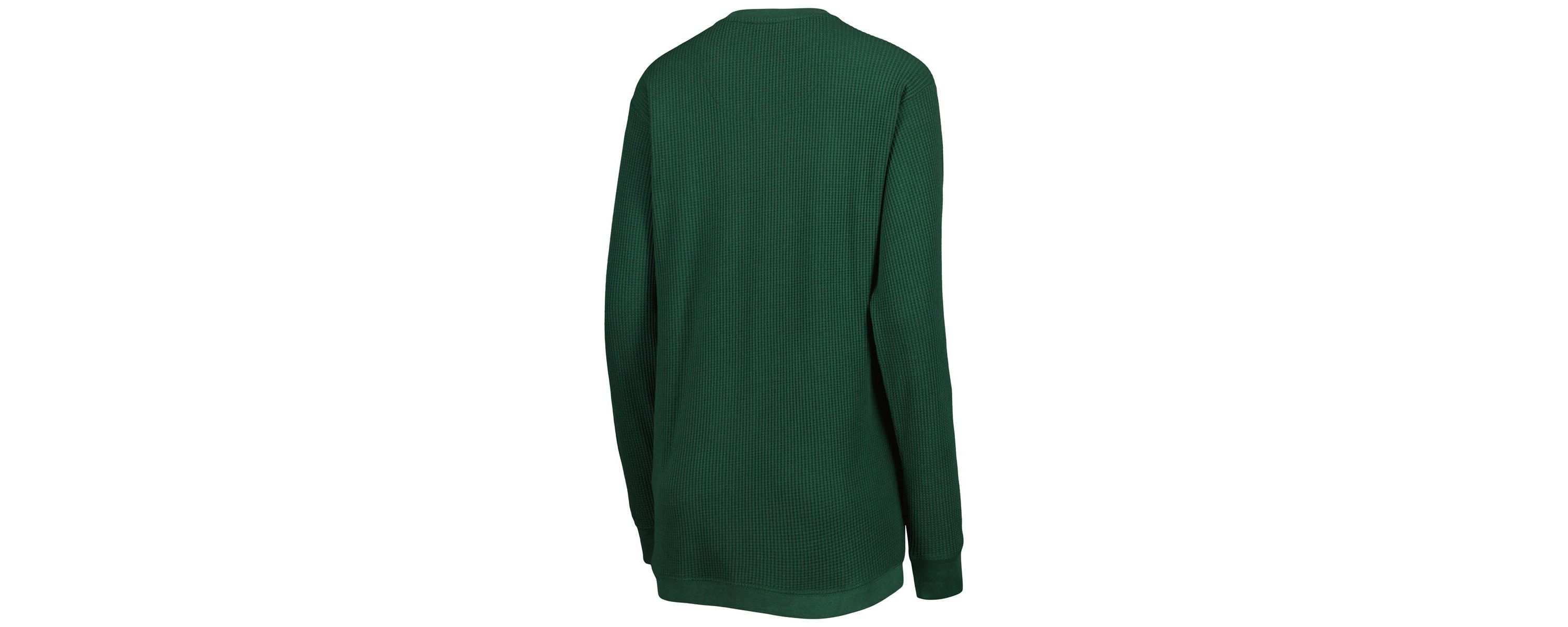 NCAA Michigan State Spartans Surf Plus Size Southlawn Waffle-Knit Thermal Tri-Blend Long Sleeve T-Shirt