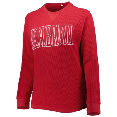 Alabama Crimson Tide NCAA Alabama Tide Surf Plus Size Southlawn Waffle-Knit Thermal Tri-Blend Long Sleeve T-Shirt