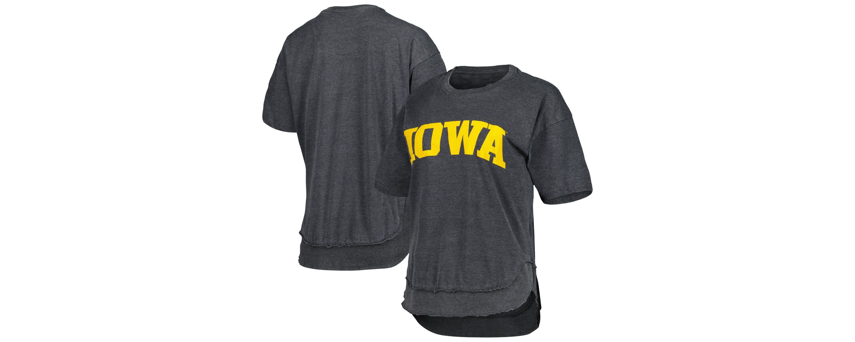 NCAA Iowa Hawkeyes Arch Poncho T-Shirt