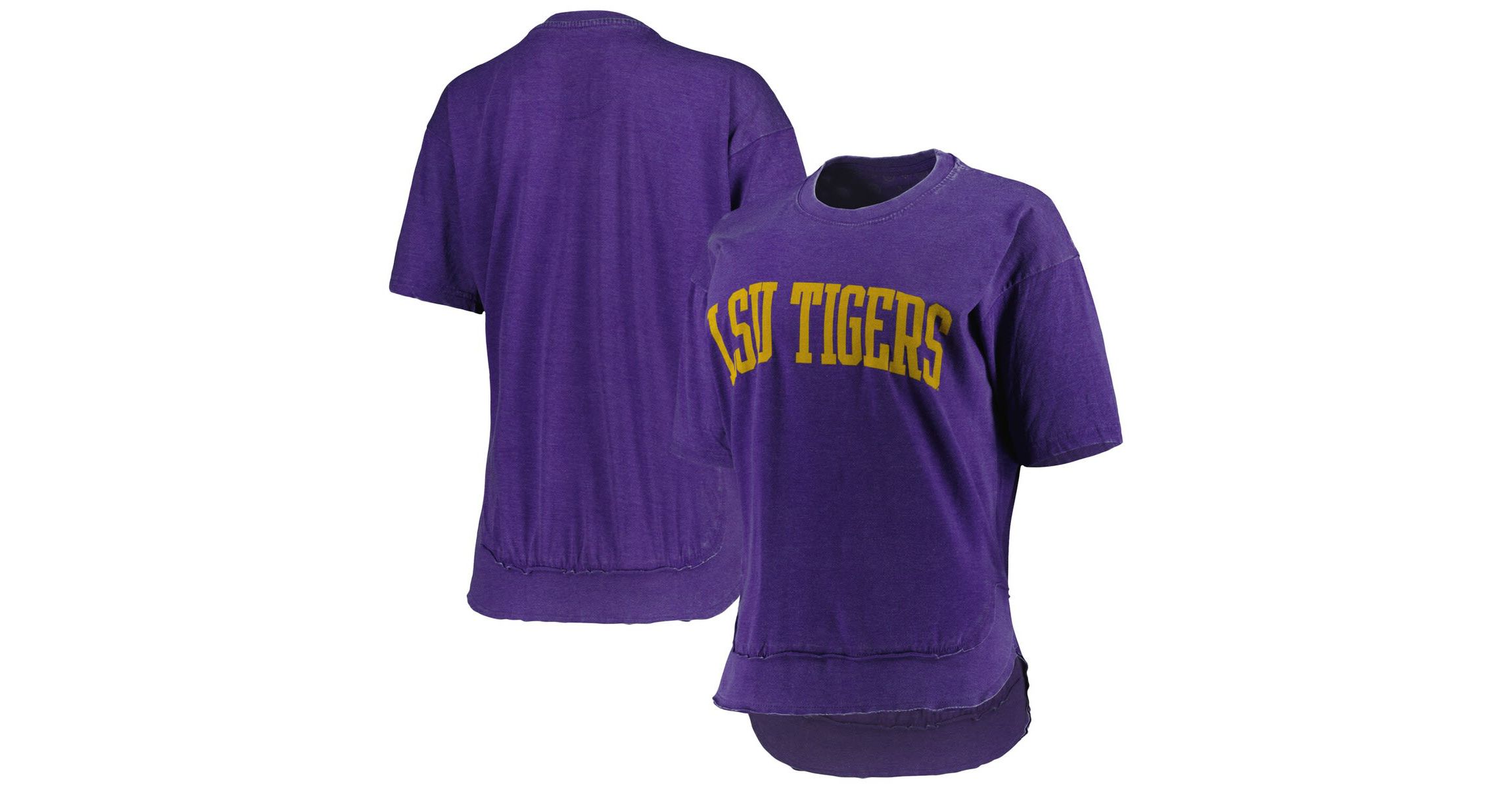 NCAA LSU Tigers Arch Poncho T-Shirt