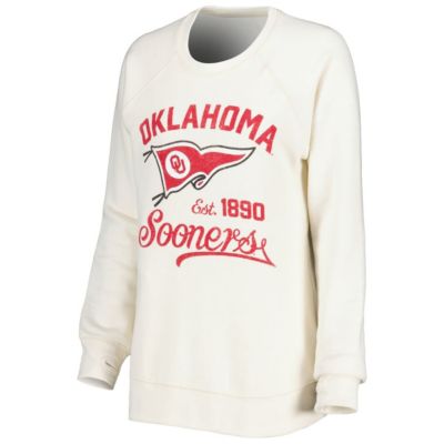 NCAA Oklahoma Sooners Old Standard Pennant Knobi Raglan Pullover Sweatshirt