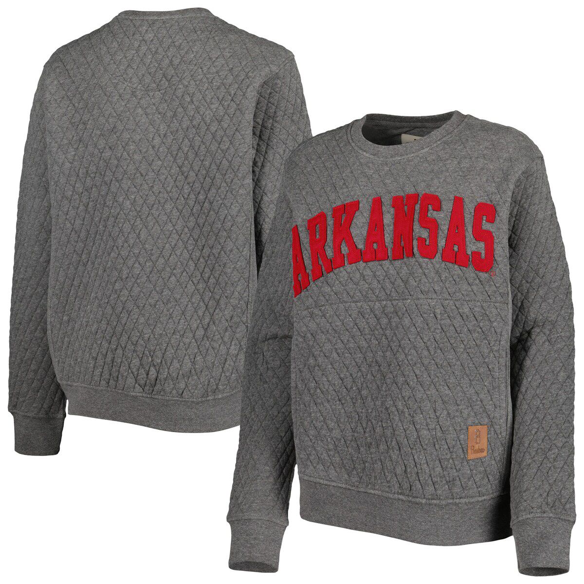 NCAA Arkansas Razorbacks Moose Quilted Pullover Sweatshirt