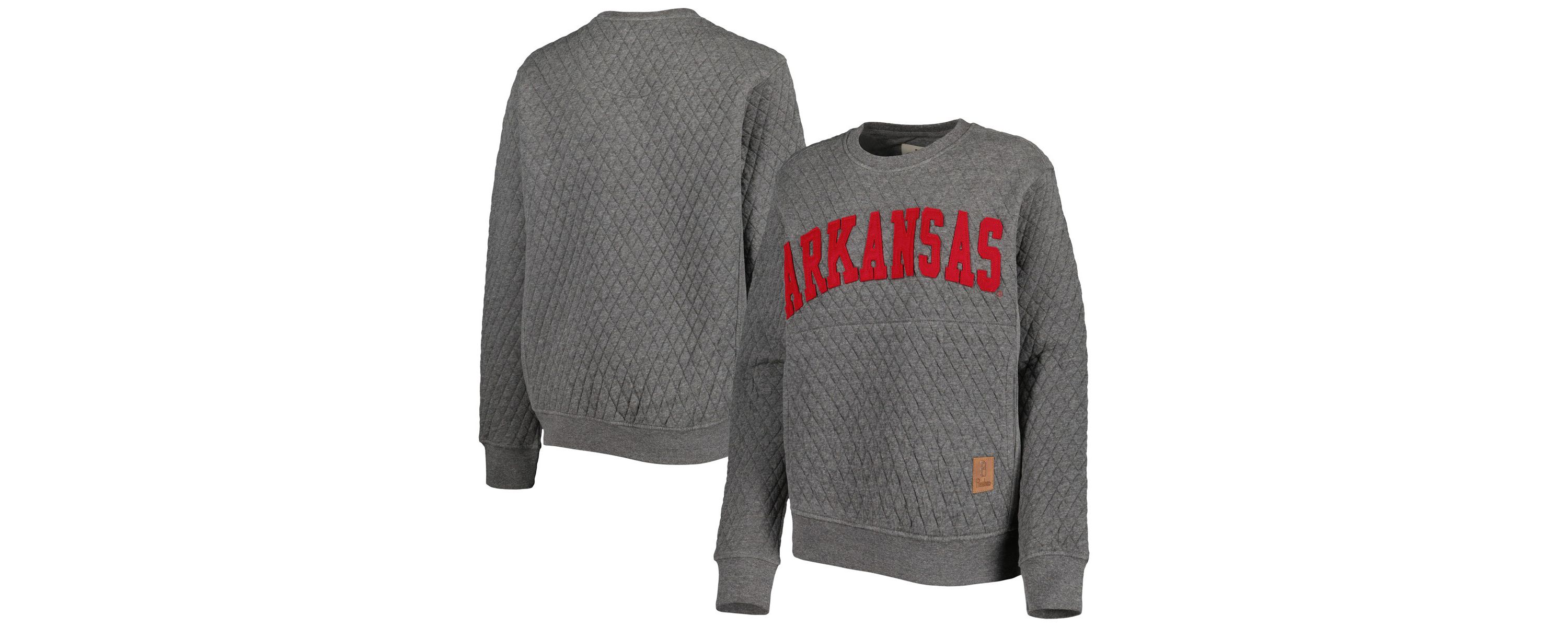 NCAA Arkansas Razorbacks Moose Quilted Pullover Sweatshirt