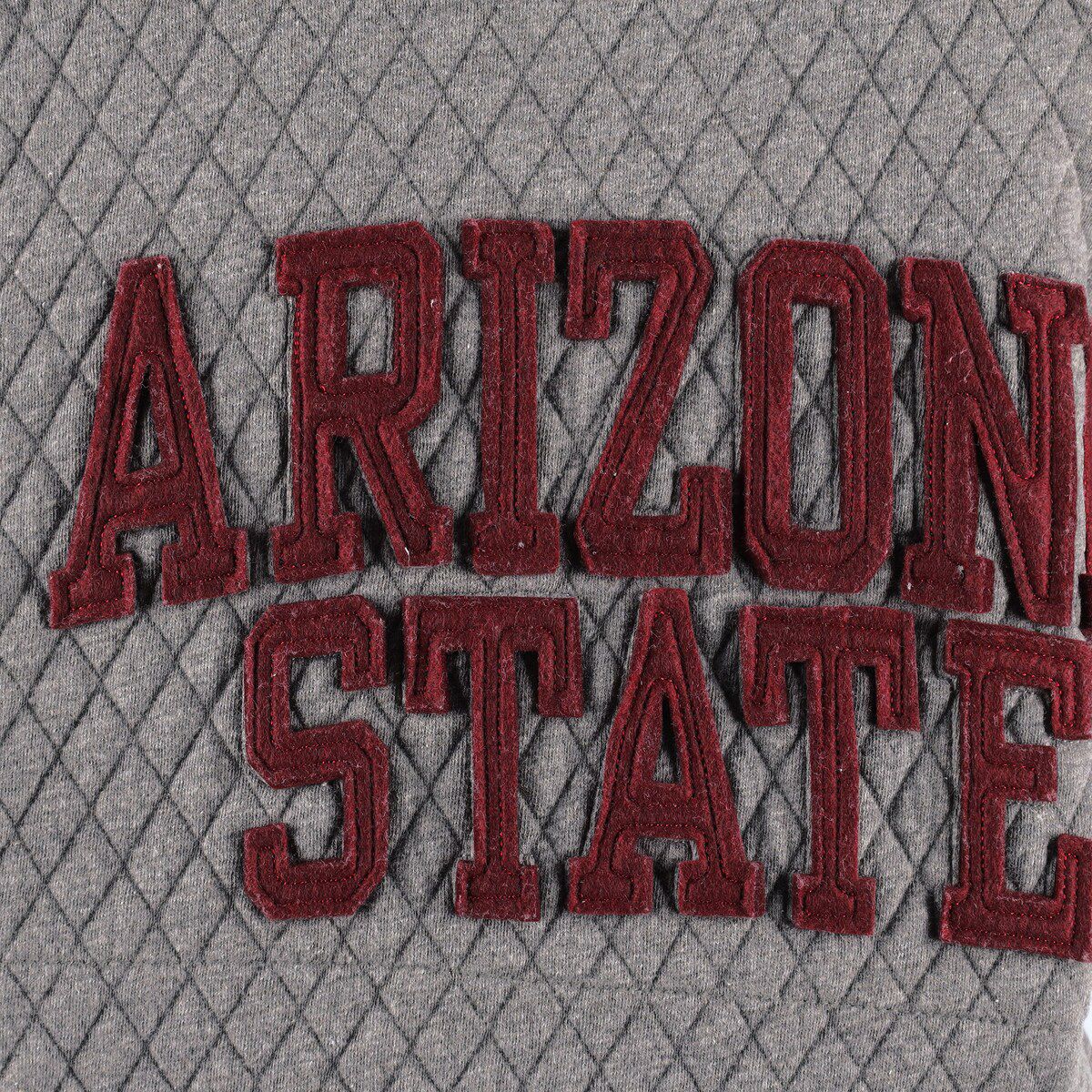 NCAA Arizona State Sun Devils Moose Quilted Pullover Sweatshirt