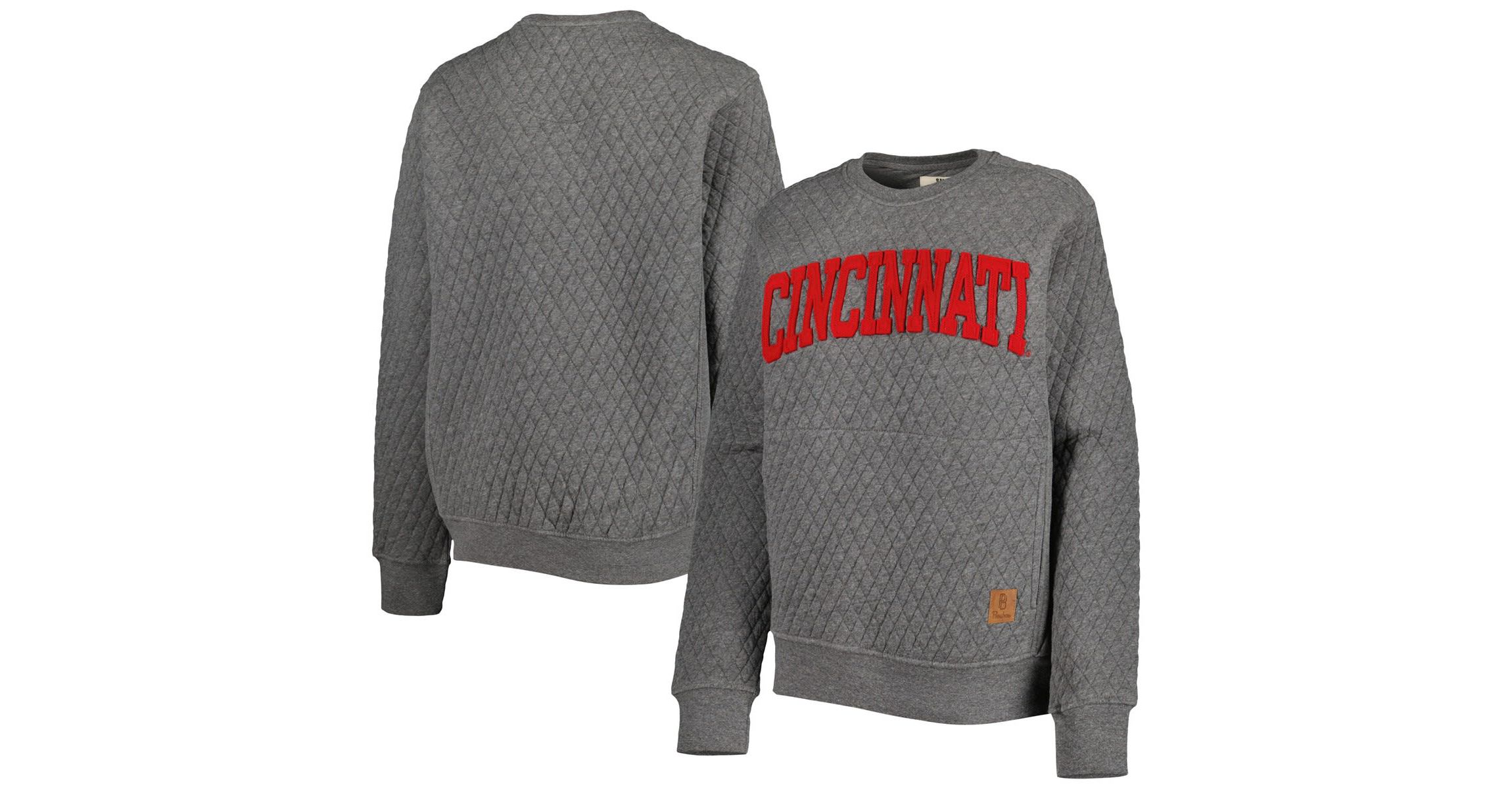NCAA Cincinnati Bearcats Moose Quilted Pullover Sweatshirt