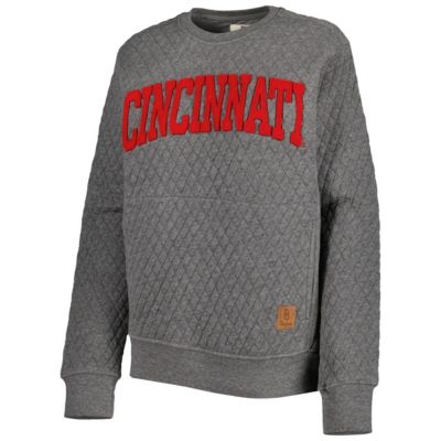 NCAA Cincinnati Bearcats Moose Quilted Pullover Sweatshirt