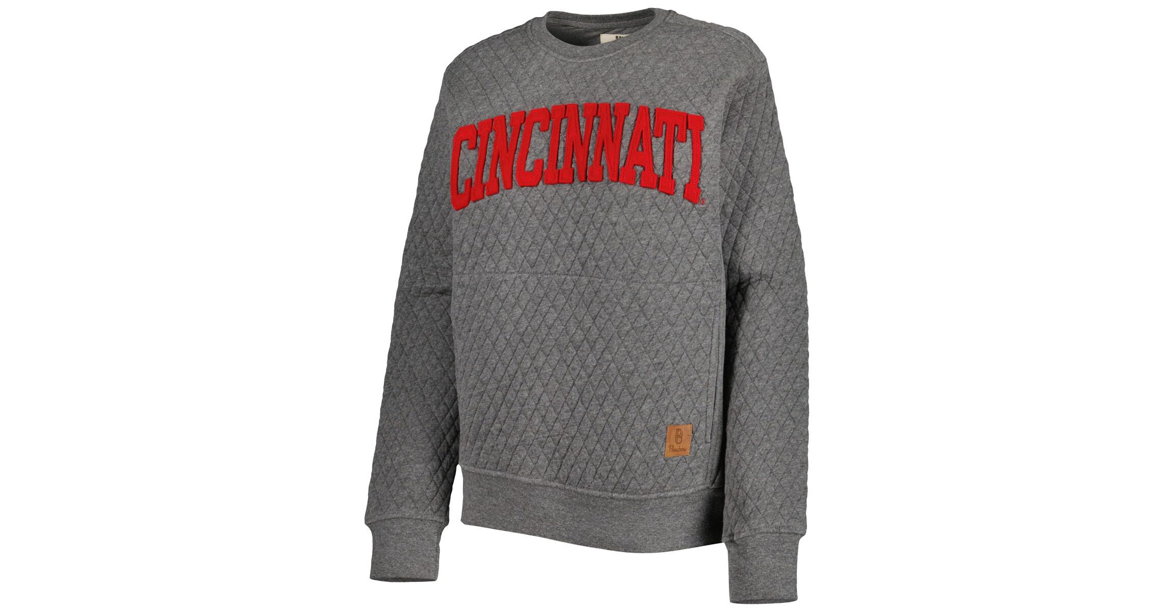 NCAA Cincinnati Bearcats Moose Quilted Pullover Sweatshirt