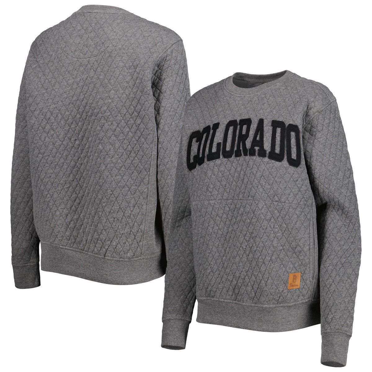 NCAA Colorado Buffaloes Moose Quilted Pullover Sweatshirt