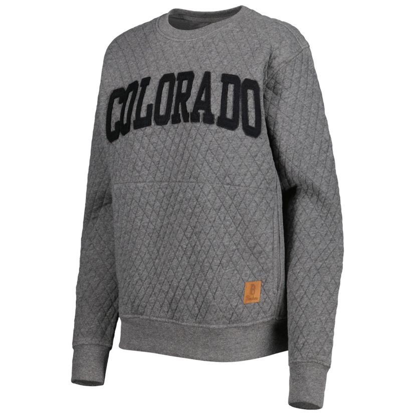 NCAA Colorado Buffaloes Moose Quilted Pullover Sweatshirt