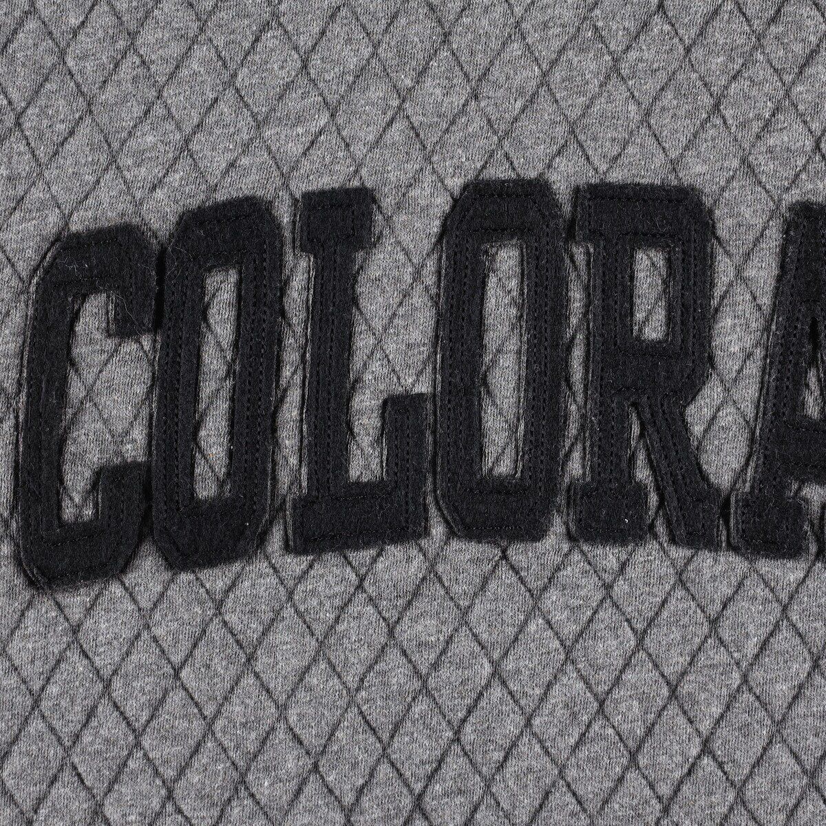 NCAA Colorado Buffaloes Moose Quilted Pullover Sweatshirt