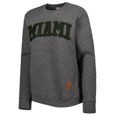 Miami (FL) Hurricanes NCAA Moose Quilted Pullover Sweatshirt