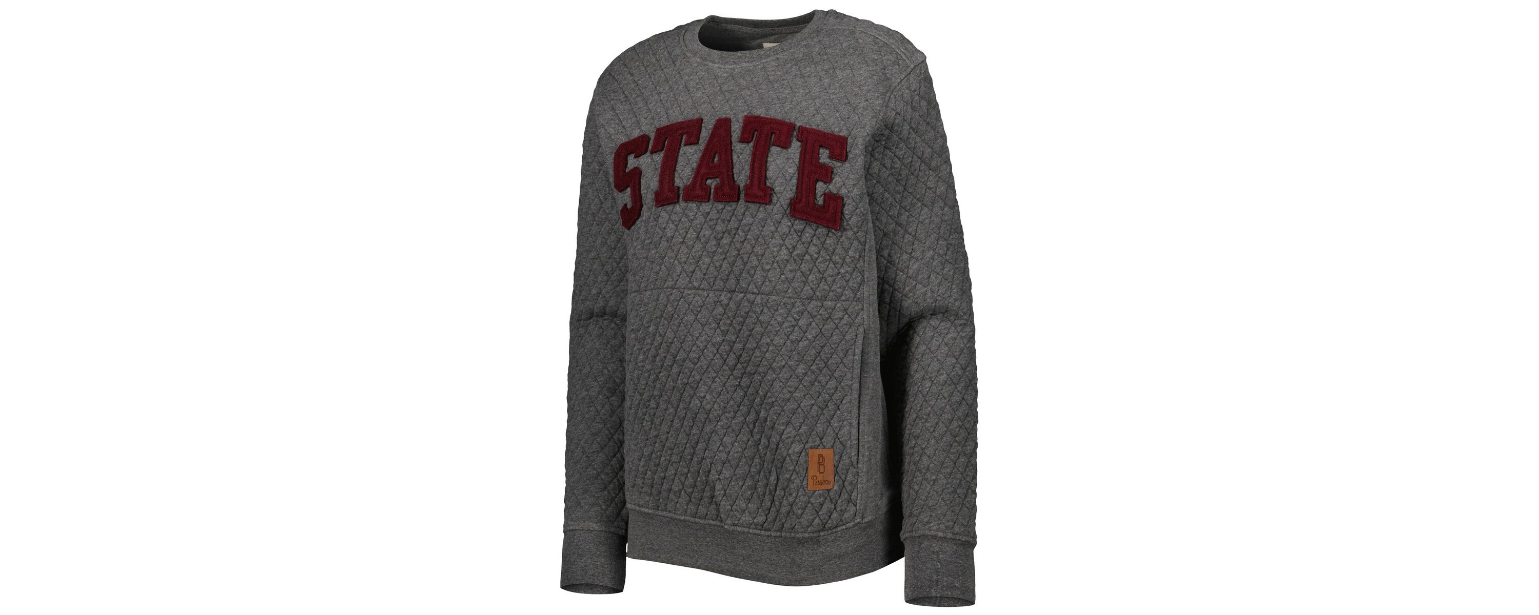 NCAA Mississippi State Bulldogs Moose Quilted Pullover Sweatshirt