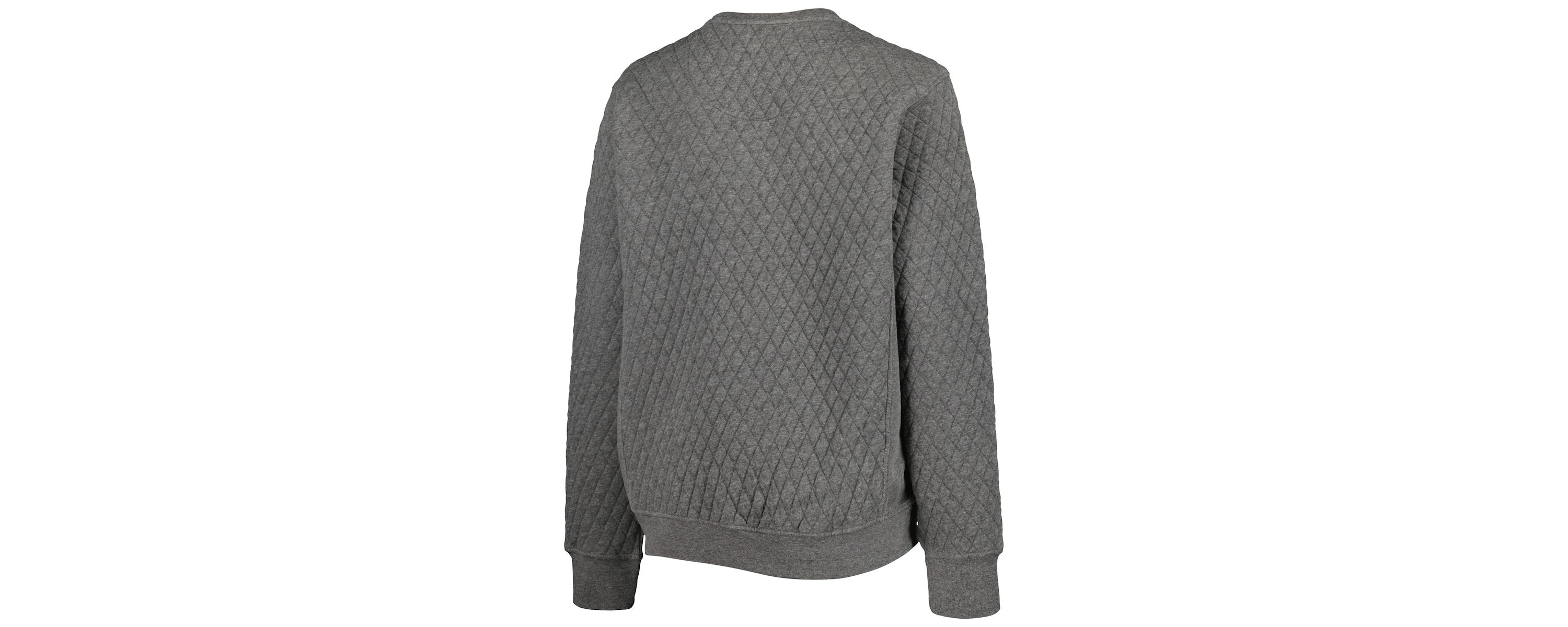 Navy Midshipmen NCAA Midshipmen Moose Quilted Pullover Sweatshirt