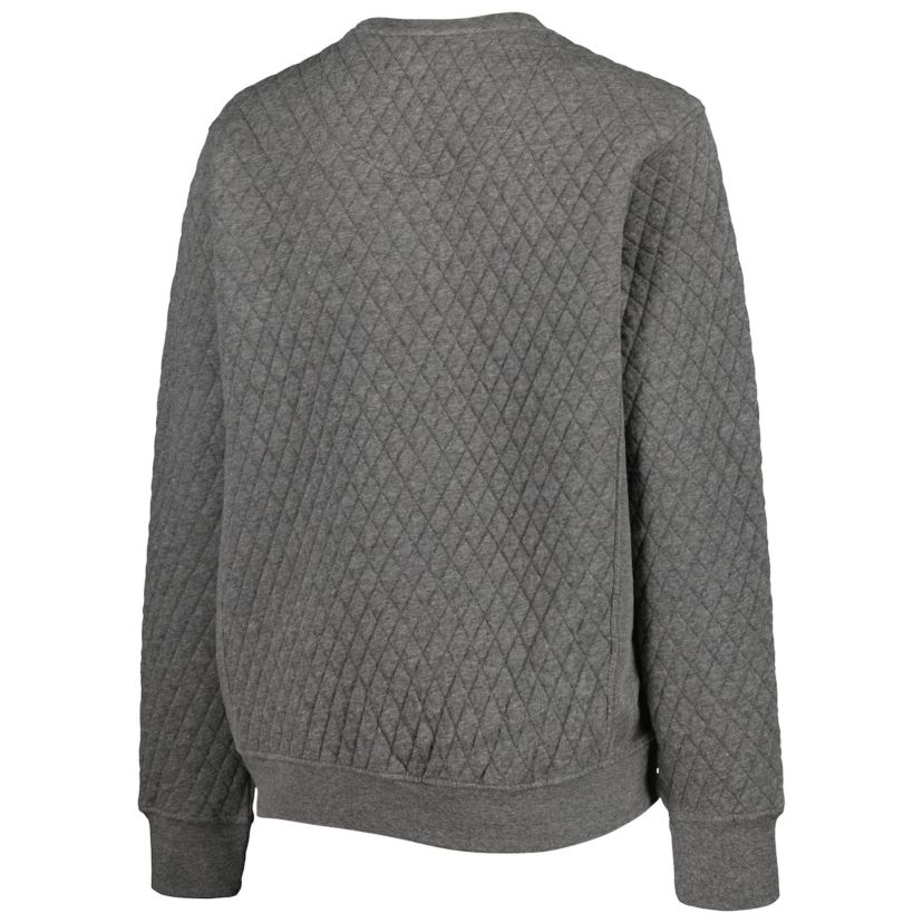 Navy Midshipmen NCAA Midshipmen Moose Quilted Pullover Sweatshirt