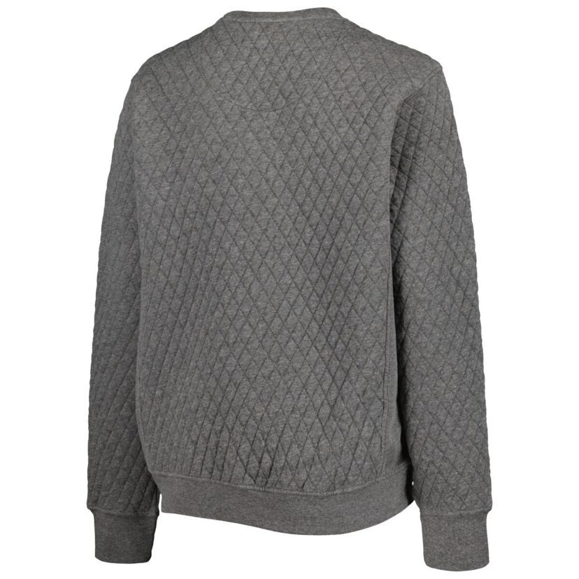 NCAA Oklahoma State Cowboys Moose Quilted Pullover Sweatshirt